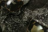 Polished Septarian Geode Sculpture - Barite Crystals #137933-2